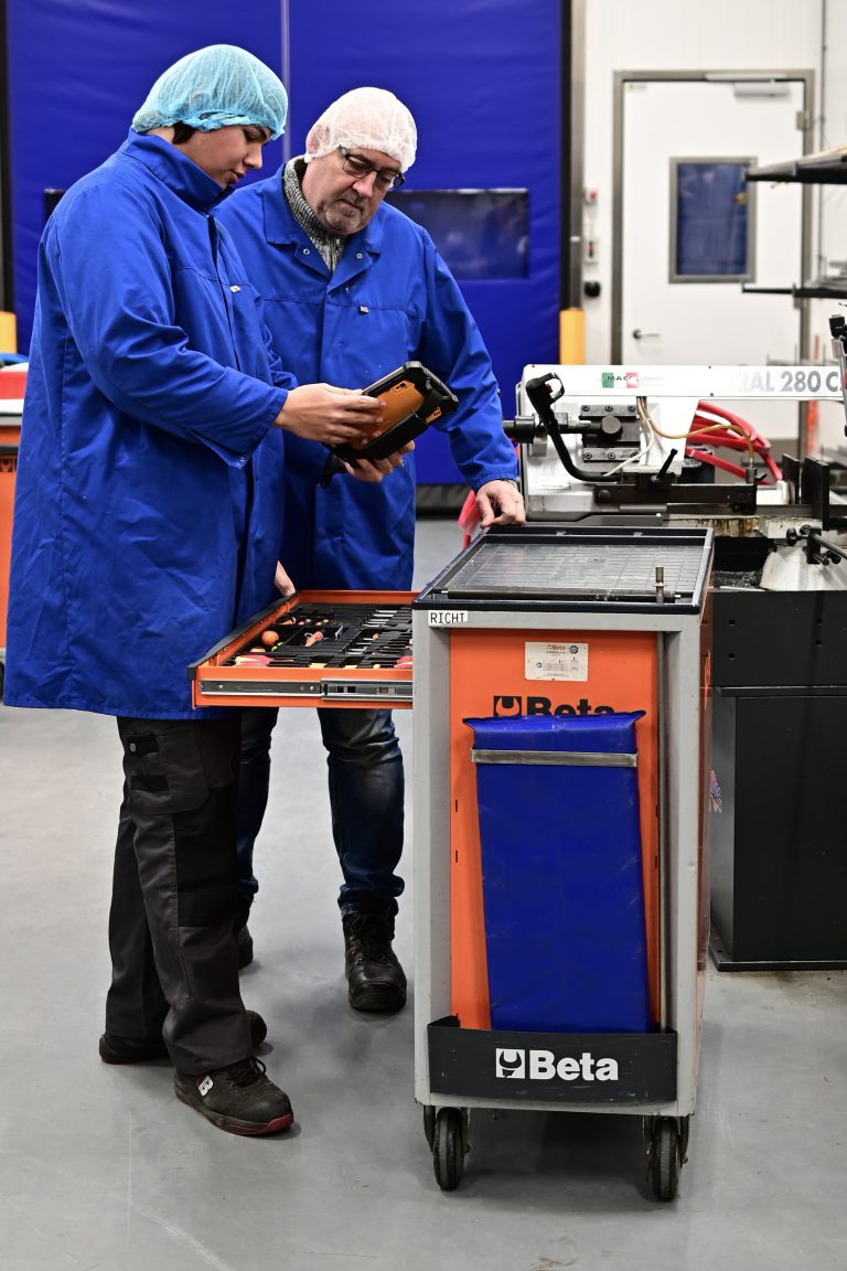 Team Techniek aan het werk